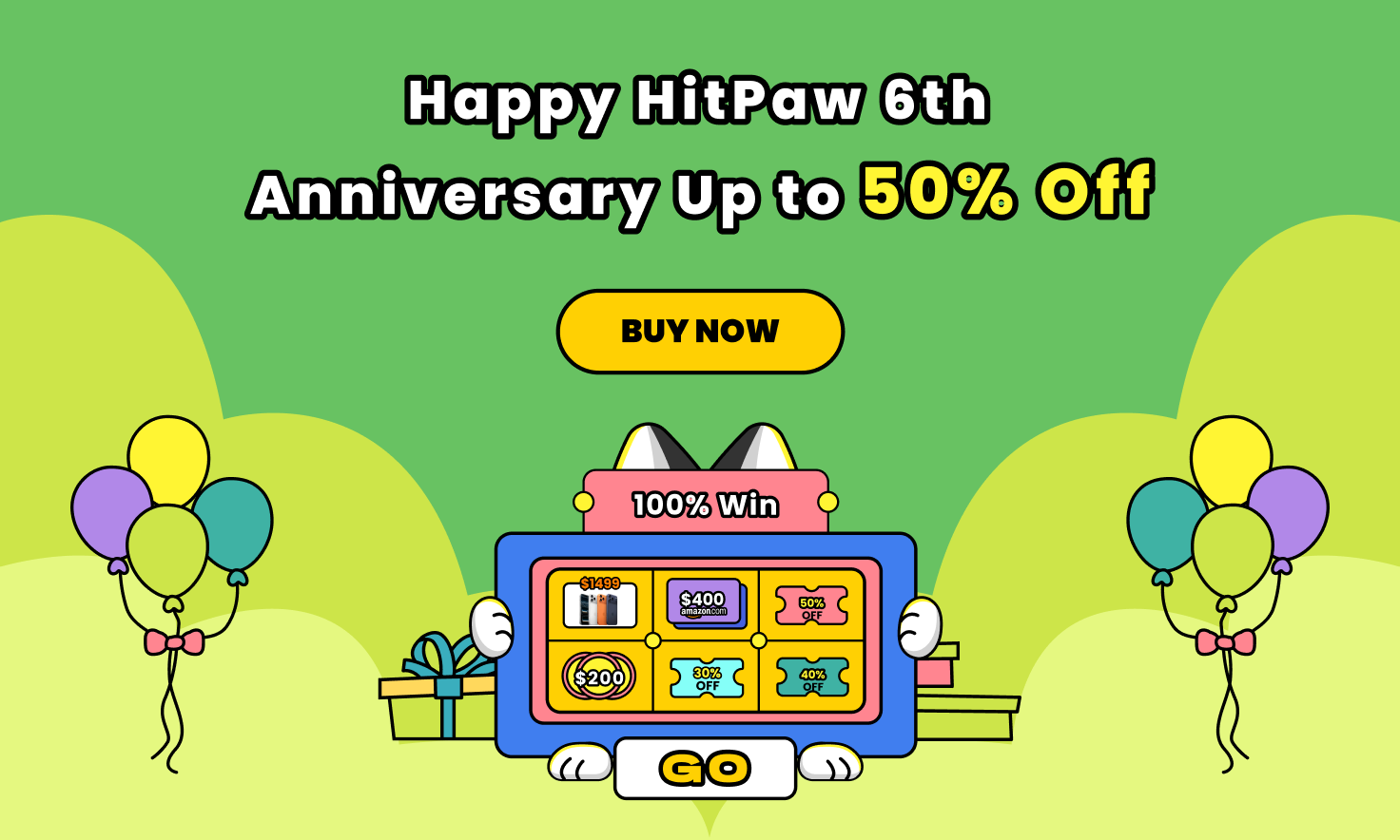 hitpaw 6th anniversary sales