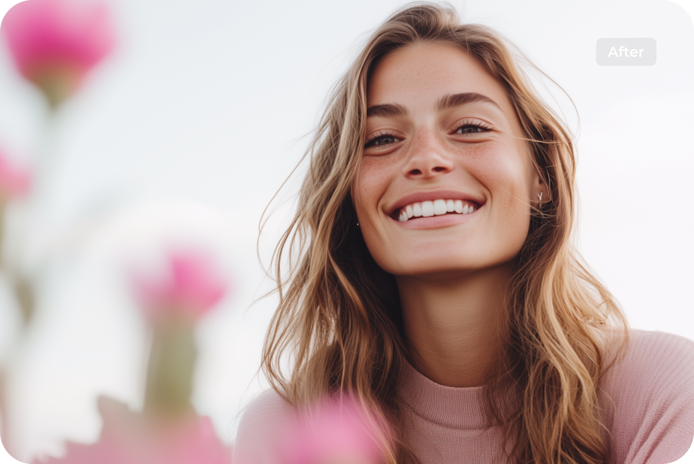 reduce noise to portrait with ai denoise