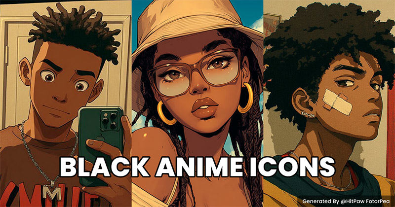 hitpaw fotorpea black anime generator
