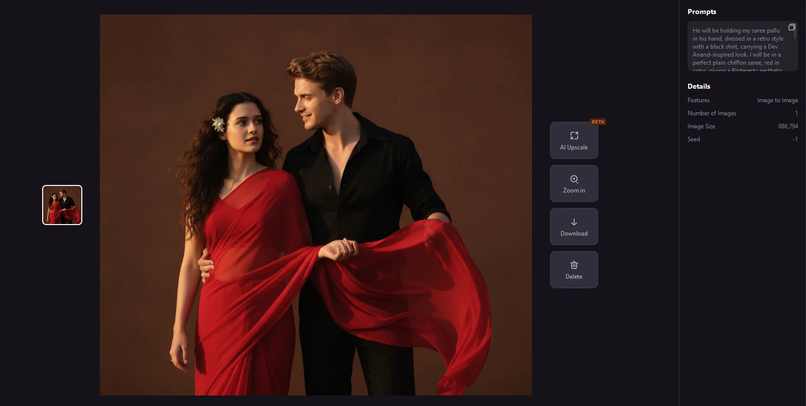 hit the download button to export