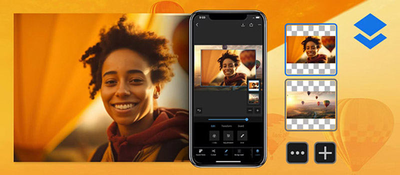 sovrapporre 2 immagini su iphone