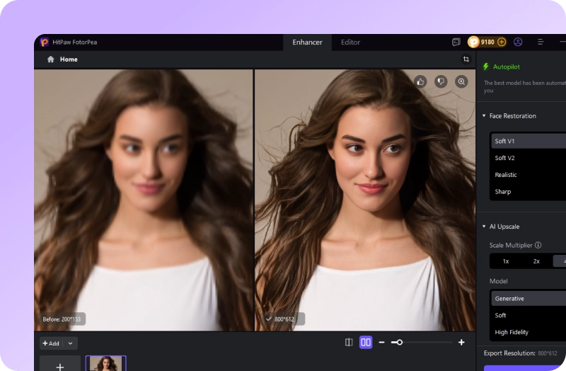 export high quality photo