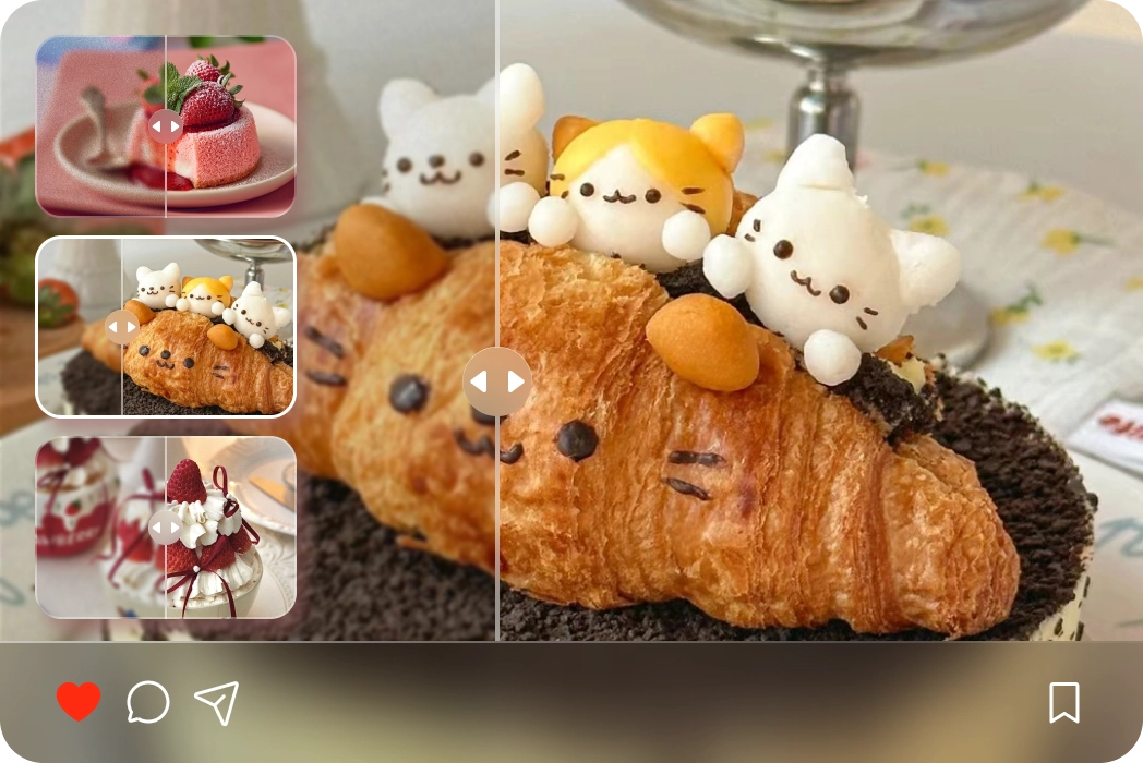 convert Food Photos to high quality for Instagram