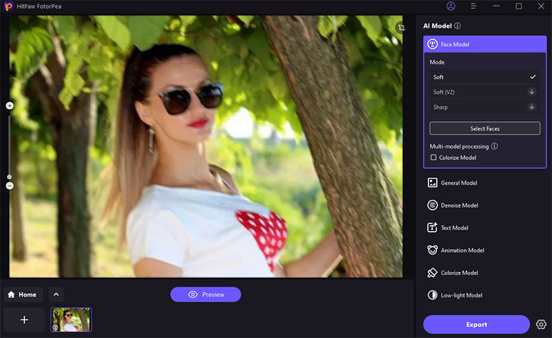 use hitpaw to enhance photos