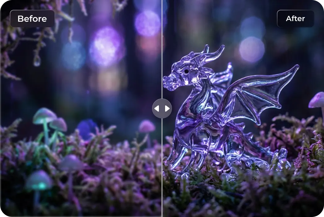 enhance nano banana AI art photo quality with professional finish