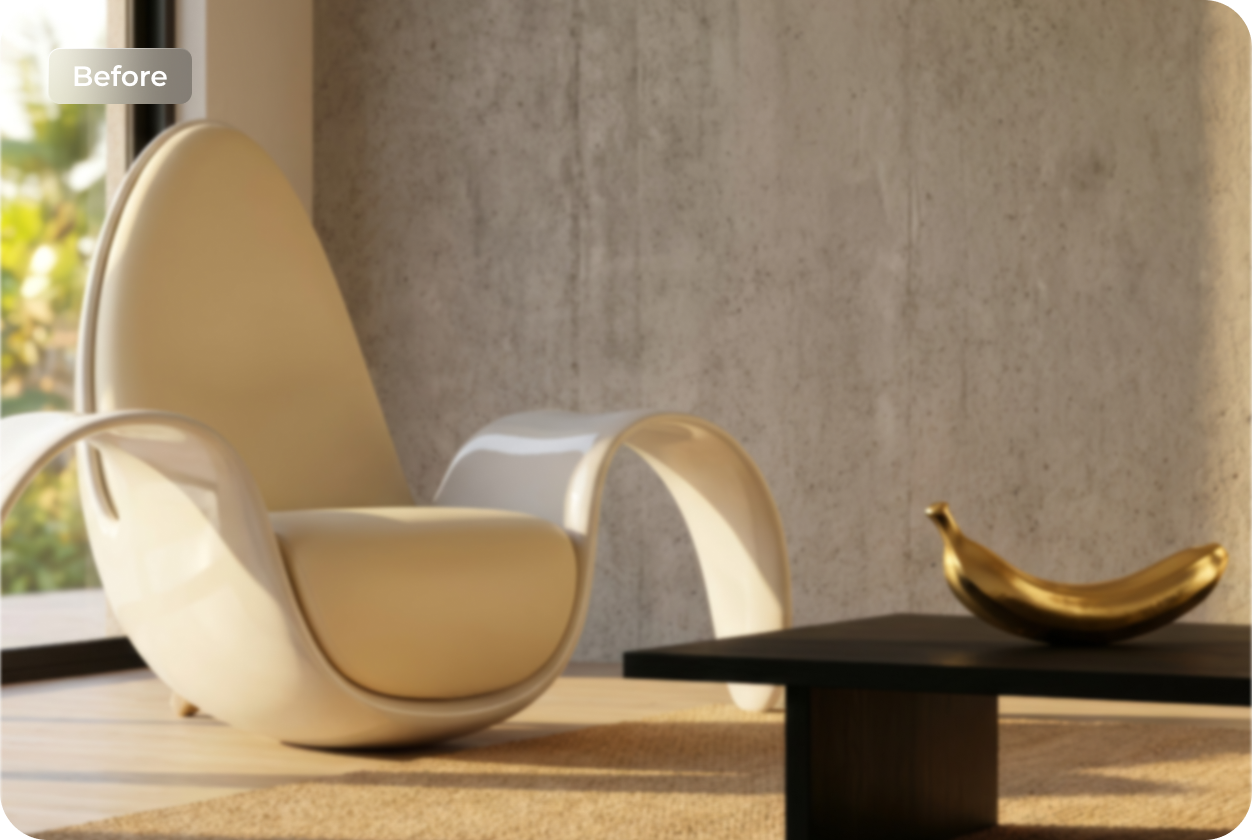 professional presentation of nano banana modern interior designs