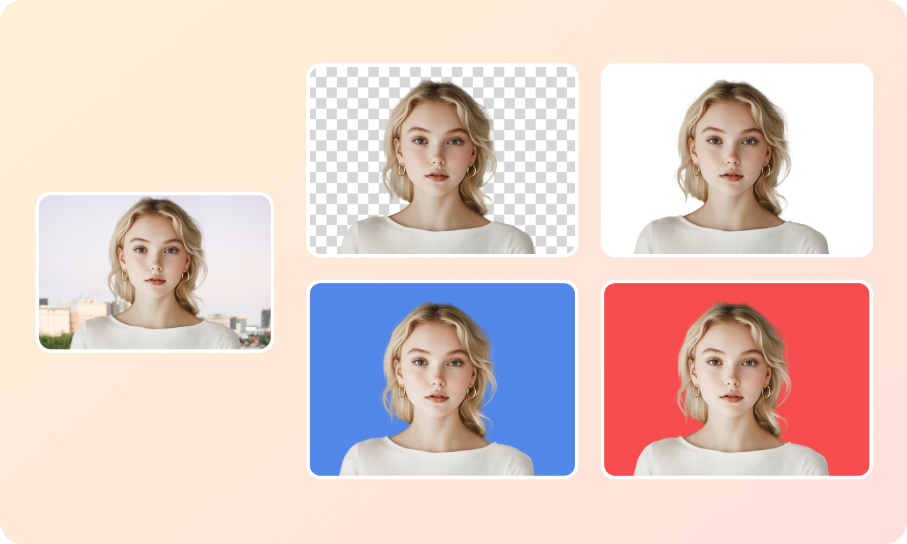 passport photo background maker