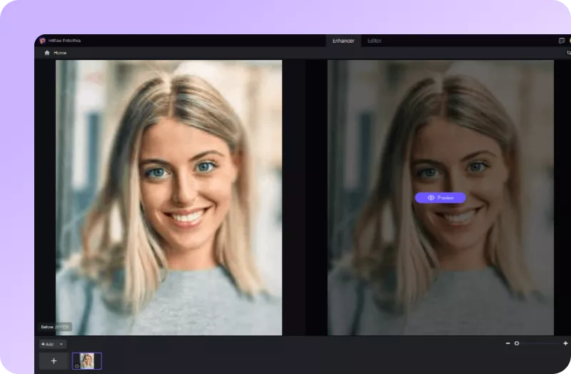 hitpaw sharpen image ai