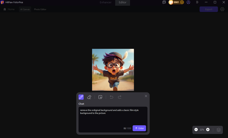 change background to vintage style