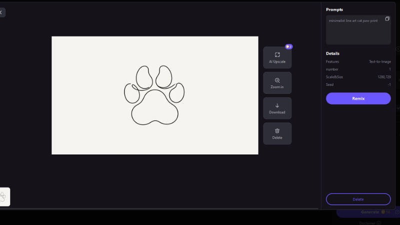 how to draw a cat paw print step by step
