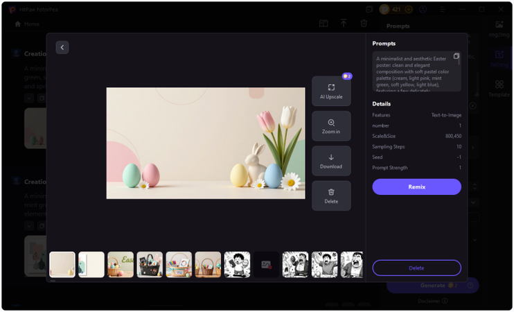 easter aesthetic poster