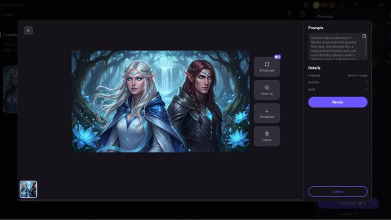 stable diffusion ai portrait result