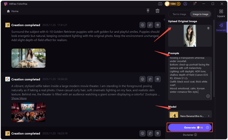 ai snow trend prompt template