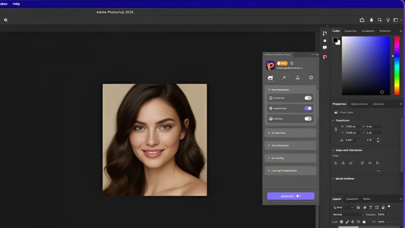 choose ai model photoshop plugin