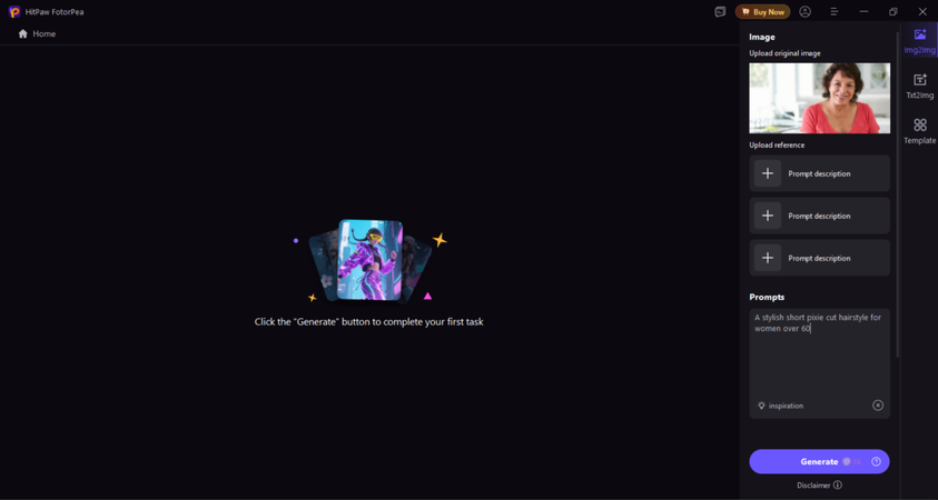 choose the art style and write your hairstyle description