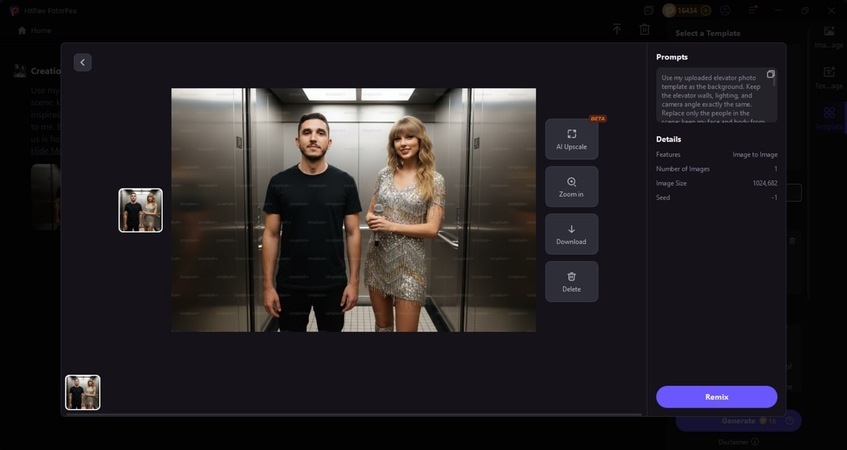 render the image to device folder