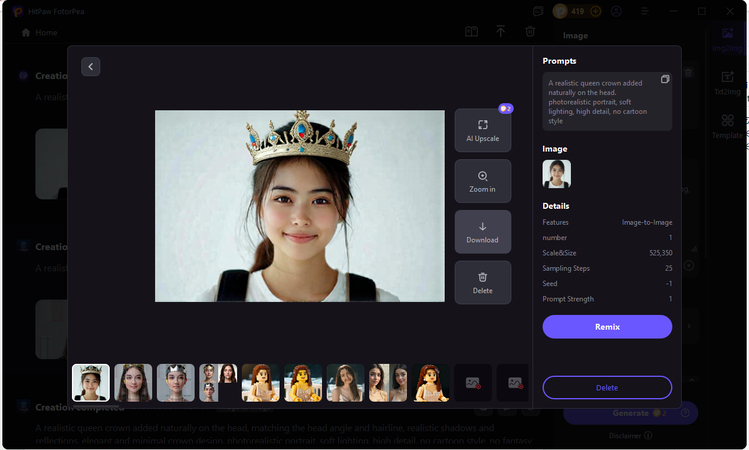 download the crown image