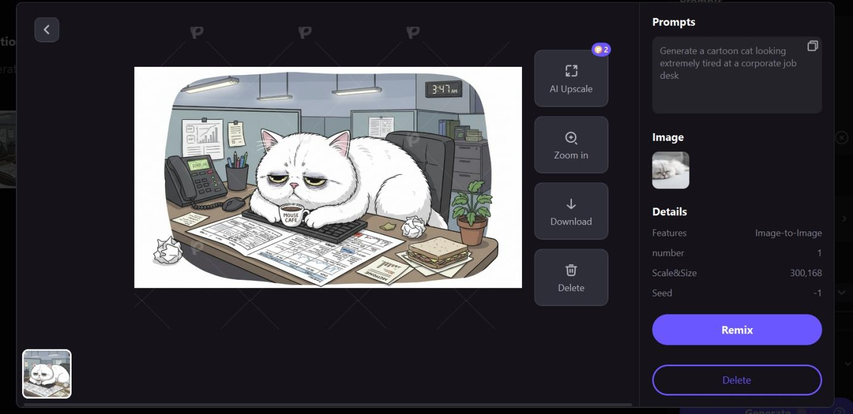 export exhausted meme from hitpaw fotorpea