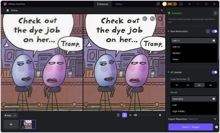export finished easter meme from fotorpea