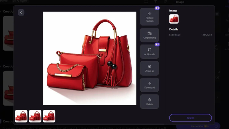 generate realistic shadow in photo and download final image