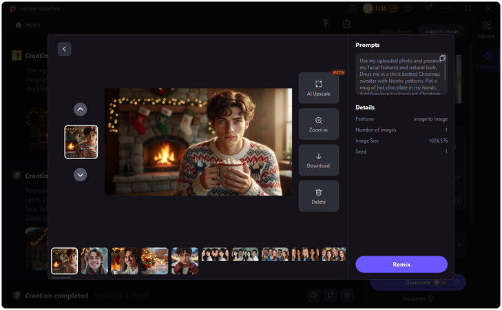 generate and download image