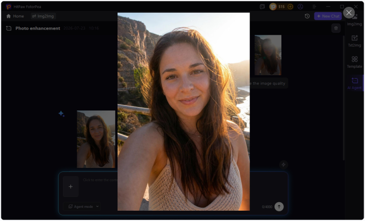 get rid of sunlight glare from photos
