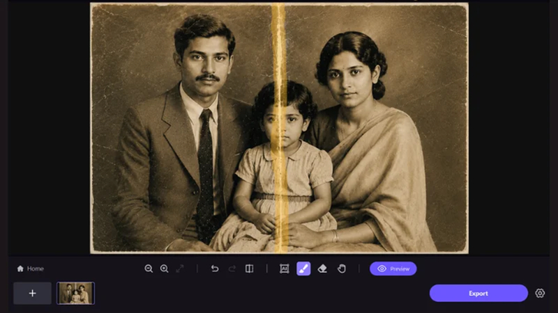 select damaged white line