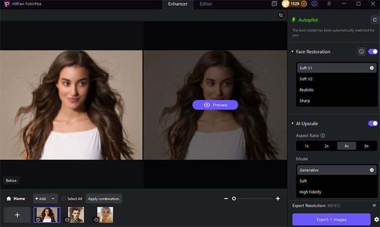 low resolution image upscaled to a clear 4x6 photo