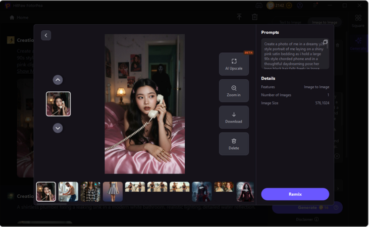 hitpaw fotorpea ghostface ai generator