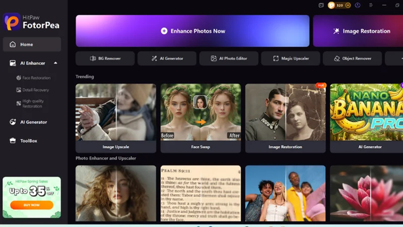 hitpaw fotorpea ai generator