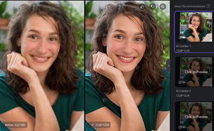 hitpaw-fotorpea photo restoration comparison