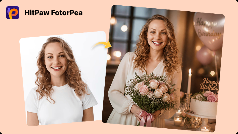 hitpaw fotorpea for personalized birthday ai images