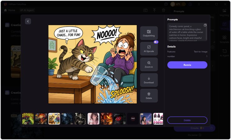hitpaw fotorpea enhance image to 4k