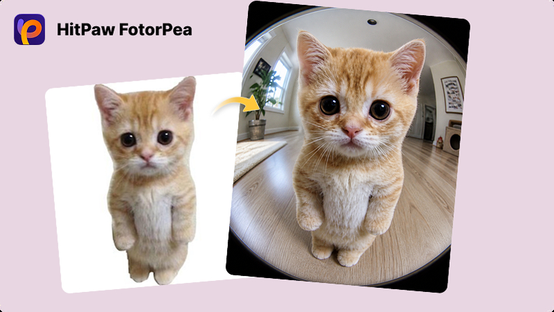 ai tool for creating fisheye photos