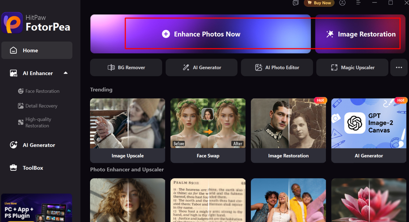 fotorpea photo enhancer
