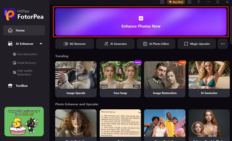 enhance photos using fotorpea