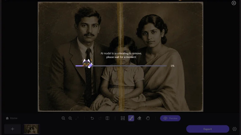 click on preview to process