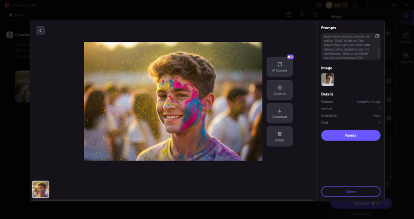 preview and download the photo