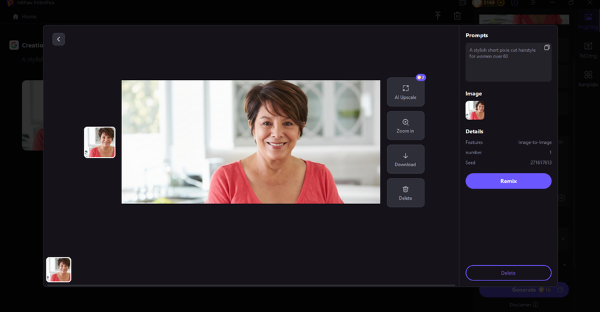 preview the image and save it