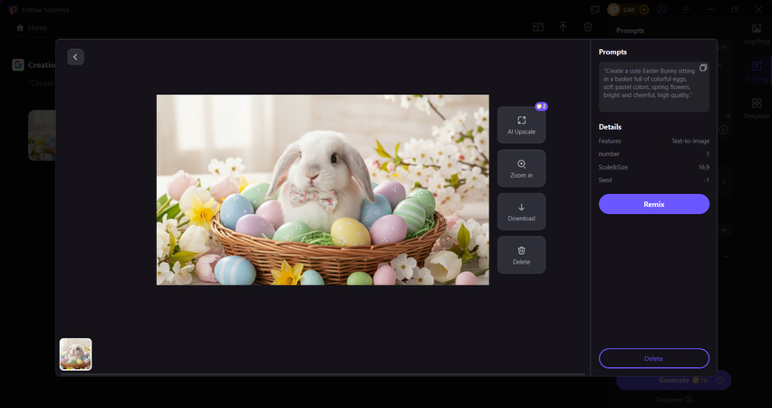 preview and download easter bunny images