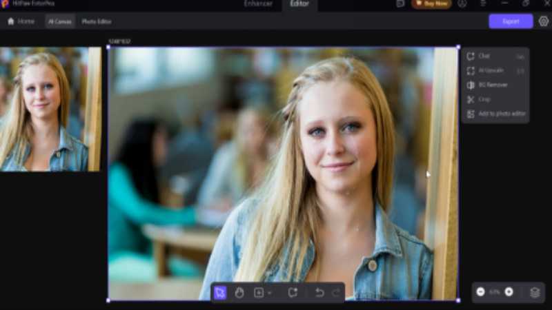 realistic tears generated with hitpaw fotorpea