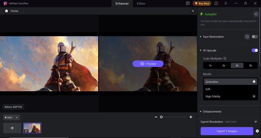 select 4k resolution