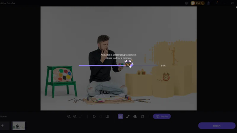 select proof mark object removal hitpaw