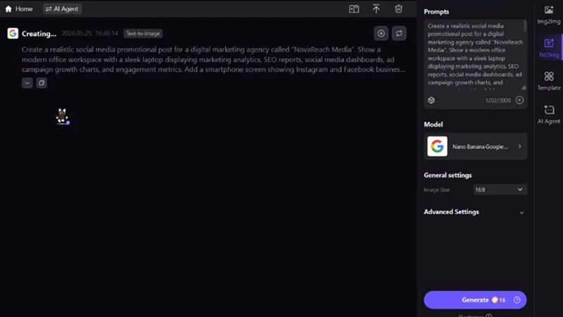 custom marketing prompt setup