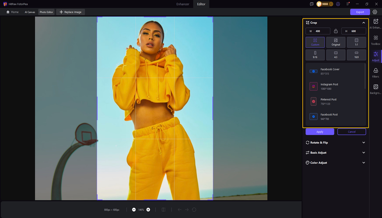 standard photo size 4x6 in cm