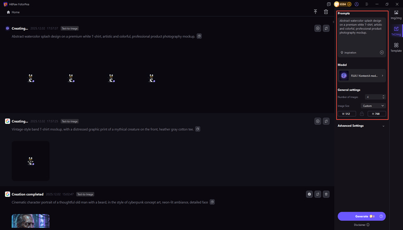 t shirt generator app