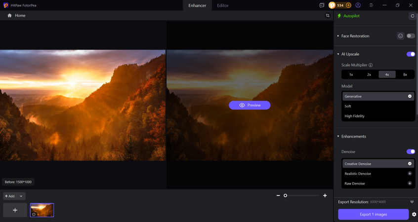 add sunset photo for enhancement