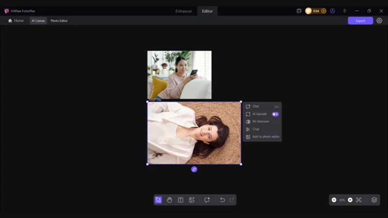 upload second image for blending