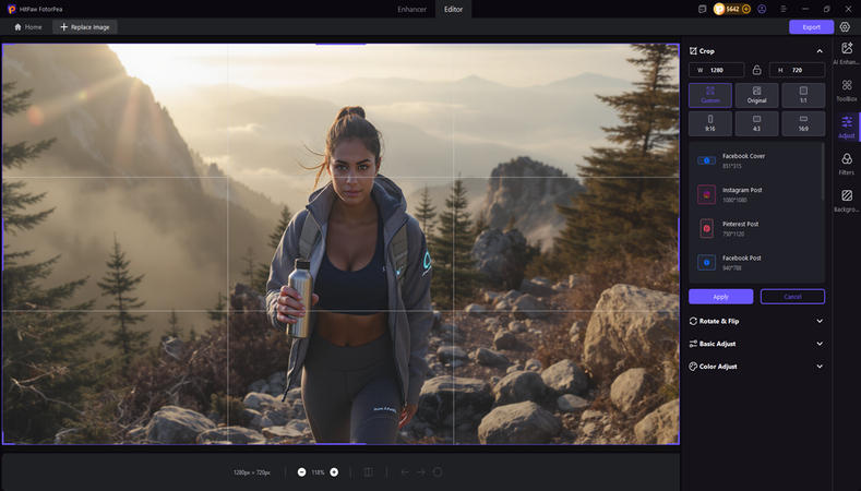 what is the standard photo print size