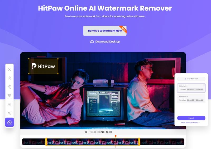 HitPaw Video Editor free instals